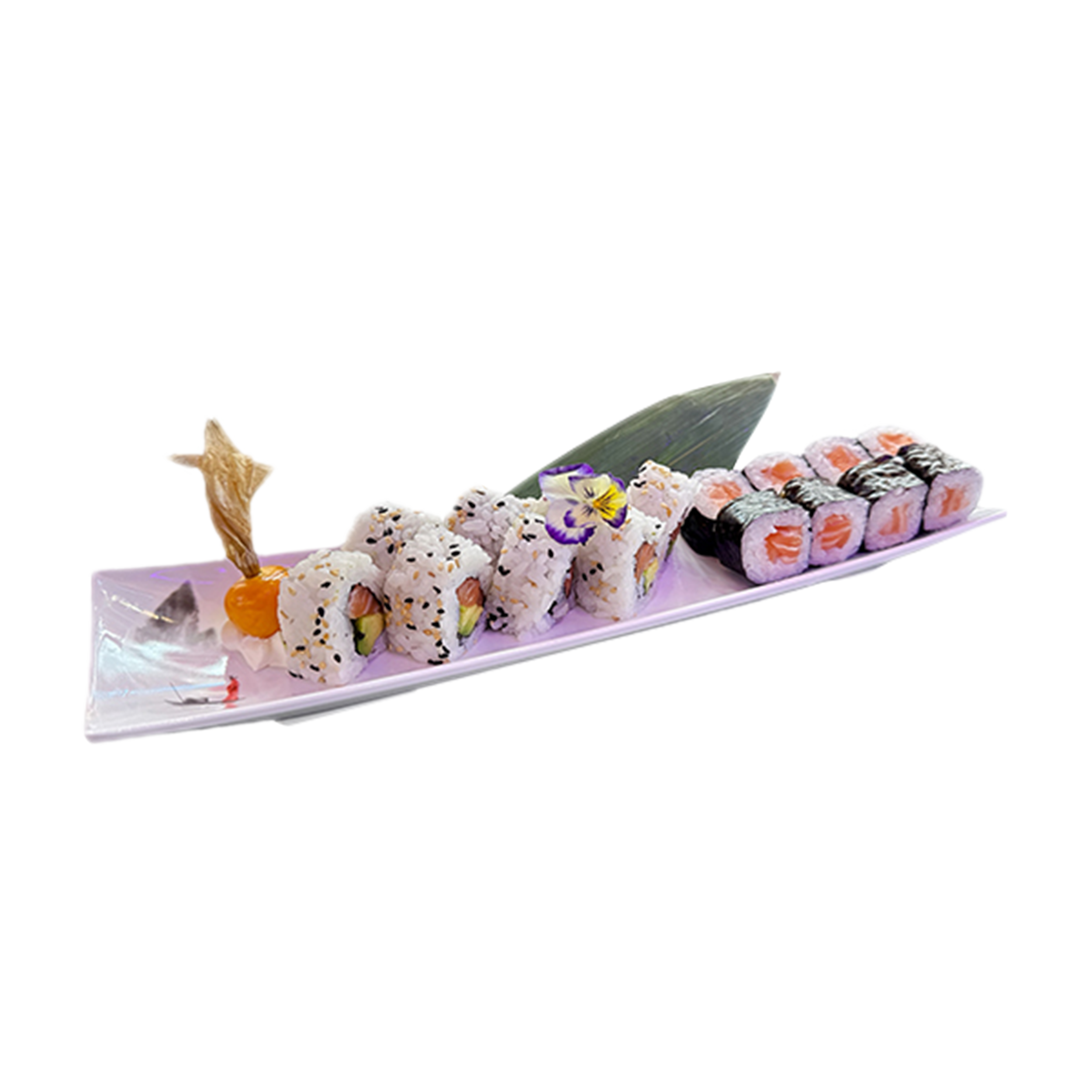Maki saumon et California saumon avocat